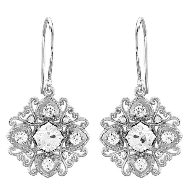 Drop Earrings 250 Ct Old Cut Mined Diamond Vintage Style Jewelry HarryChadEntcom Earrings Drop Earrings 250 Ct Old Cut Mined Diamond Vintage Style Jewelry HarryChadEntcom Earrings