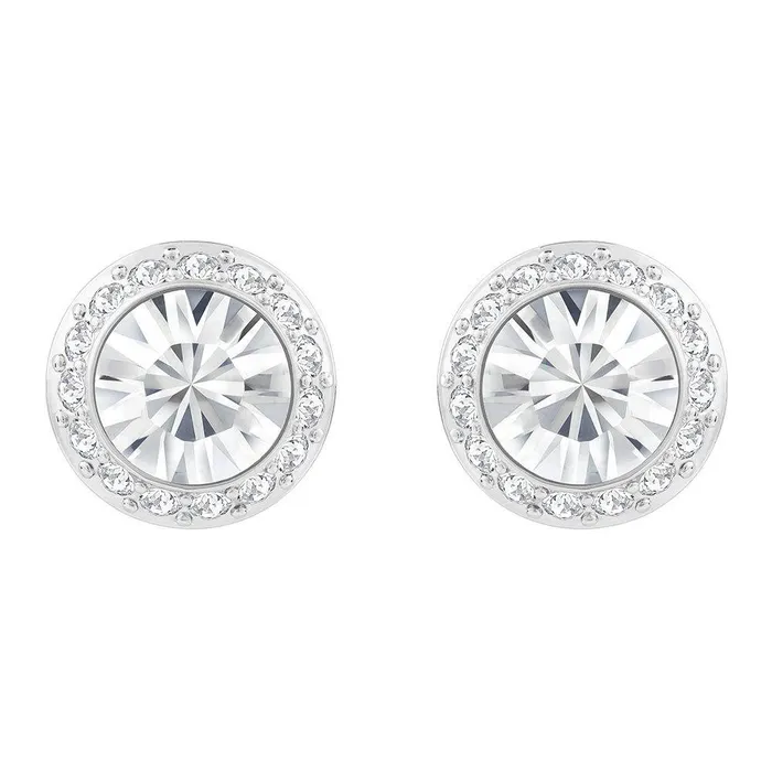 Earrings GB 33 Carats Sparkling Round Cut Natural Earth Mined Diamonds Halo Stud Earring White Gold 14K Earrings GB 33 Carats Sparkling Round Cut Natural Earth Mined Diamonds Halo Stud Earring White Gold 14K