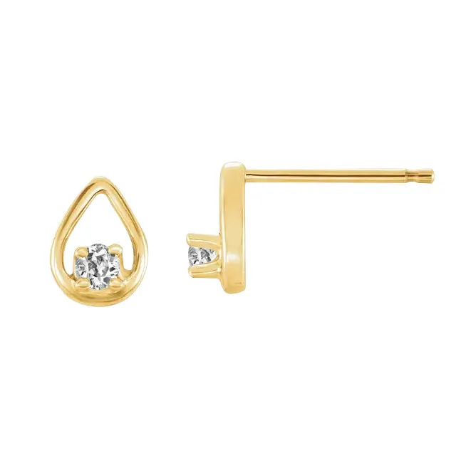 Earrings HarryChadEntcom Solitaire Stud Natural Earth Mined Diamond Earrings 1 Carat Old Cut Teardrop Shape Earrings HarryChadEntcom Solitaire Stud Natural Earth Mined Diamond Earrings 1 Carat Old Cut Teardrop Shape