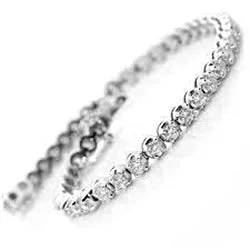 GB Bracelets Beautiful White Gold 14K 880 Ct Round Shape Real Natural Earth Mined Diamond Tennis Bracelet GB Bracelets Beautiful White Gold 14K 880 Ct Round Shape Real Natural Earth Mined Diamond Tennis Bracelet
