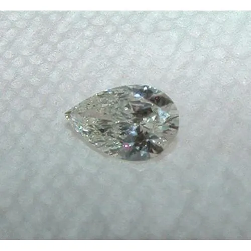 GB Earrings Natural Earth Mined Diamond Loose Pear Cut 201 Carat