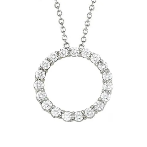 GB Necklaces 175 Ct Round Natural Earth Mined Diamond Pendant Necklace Without Chain White Gold 14K GB Necklaces 175 Ct Round Natural Earth Mined Diamond Pendant Necklace Without Chain White Gold 14K