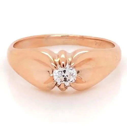GB Rings Engagement Ring 1 Carat Claw Prong Setting Rose Gold 14K Natural Earth Mined Diamond GB Rings Engagement Ring 1 Carat Claw Prong Setting Rose Gold 14K Natural Earth Mined Diamond