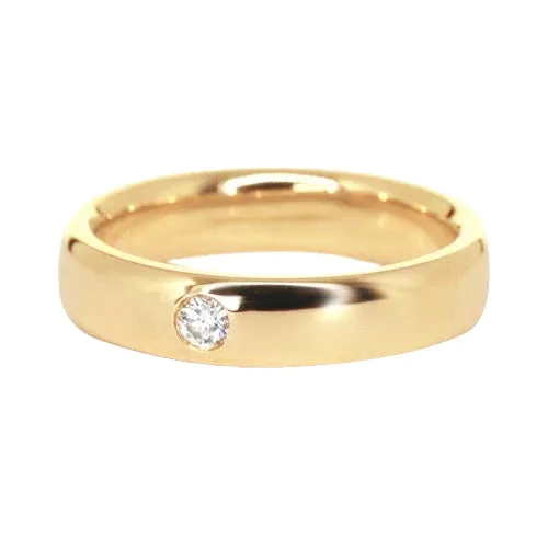 GB Rings Gypsy Natural Earth Mined Diamond Band 025 Carats Yellow Gold 14K Mens Ring GB Rings Gypsy Natural Earth Mined Diamond Band 025 Carats Yellow Gold 14K Mens Ring