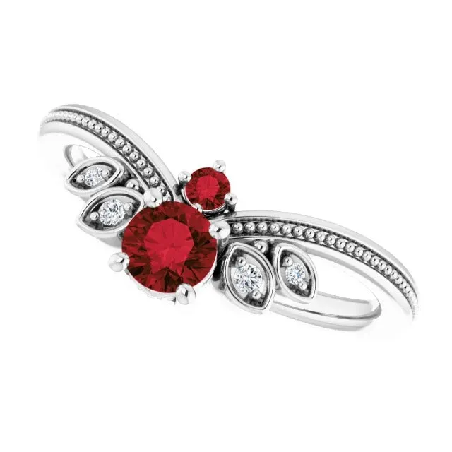GB Rings Natural Earth Mined Diamond Ring Antique Style 1 Carat Milgrain Jewelry Gemstone GB Rings Natural Earth Mined Diamond Ring Antique Style 1 Carat Milgrain Jewelry Gemstone