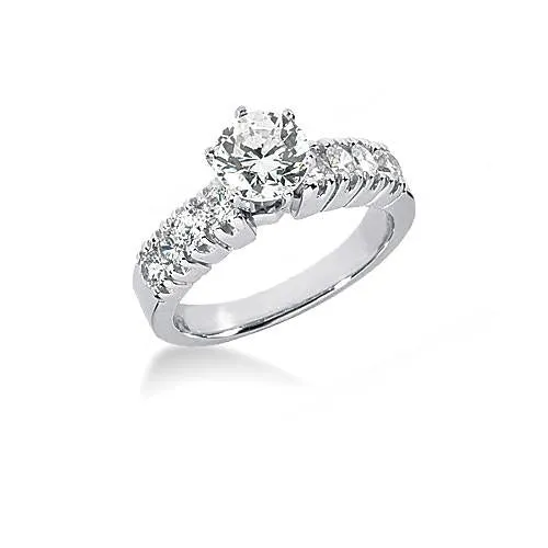 GB Rings Natural Earth Mined Diamonds Engagement Ring Set Real Genuine 350 Cts