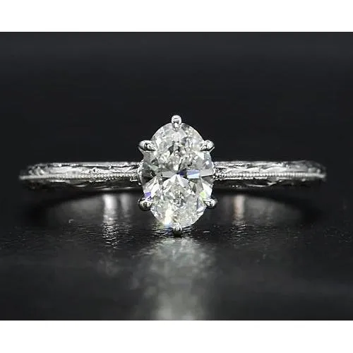 GB Rings Solitaire Natural Earth Mined Diamond Ring 150 Carats Vintage Style Jewelry GB Rings Solitaire Natural Earth Mined Diamond Ring 150 Carats Vintage Style Jewelry