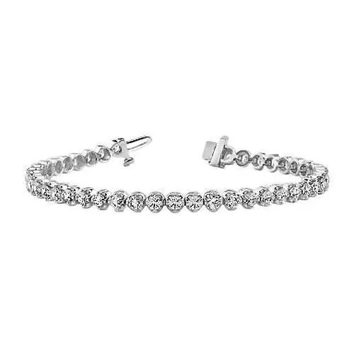GB Sparkling Round Natural Earth Mined Diamond Women Tennis Bracelet 12 Carats Gold Jewelry Bracelets GB Sparkling Round Natural Earth Mined Diamond Women Tennis Bracelet 12 Carats Gold Jewelry Bracelets