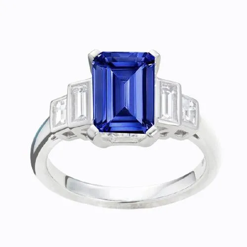HarryChadEntcom Rings Emerald Natural Earth Mined Diamond Sapphire Anniversary Ring 250 Carats Ladies Gold 14K HarryChadEntcom Rings Emerald Natural Earth Mined Diamond Sapphire Anniversary Ring 250 Carats Ladies Gold 14K