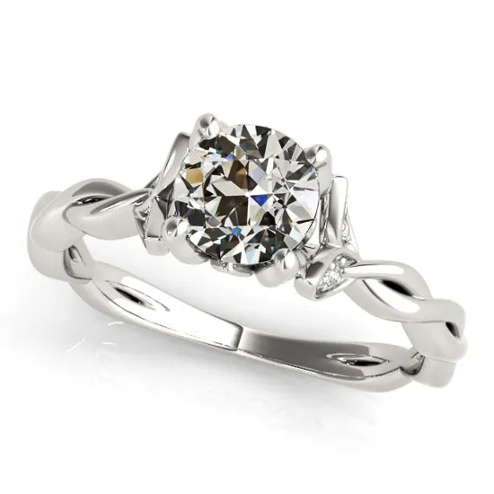 HarryChadEntcom Rings Gold Round Old Cut Natural Earth Mined Diamond Ring Prong Infinity Style 250 Carats HarryChadEntcom Rings Gold Round Old Cut Natural Earth Mined Diamond Ring Prong Infinity Style 250 Carats