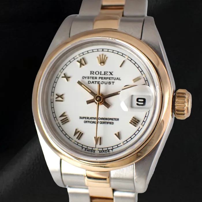 HarryChadEntcom Rings Rolex LadyDatejust 26 mm Two Tone White Roman Dial Watch HarryChadEntcom Rings Rolex LadyDatejust 26 mm Two Tone White Roman Dial Watch