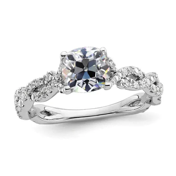 HarryChadEntcom Rings Round Cushion Old Miner Real Natural Earth Mined Diamond Wedding Ring Infinity Style 450 Carats HarryChadEntcom Rings Round Cushion Old Miner Real Natural Earth Mined Diamond Wedding Ring Infinity Style 450 Carats