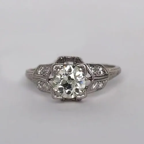 HarryChadEntcom Rings Vintage Style Gold Jewelry Round Old Miner Genuine Natural Earth Mined Diamond Ring 150 Carats HarryChadEntcom Rings Vintage Style Gold Jewelry Round Old Miner Genuine Natural Earth Mined Diamond Ring 150 Carats