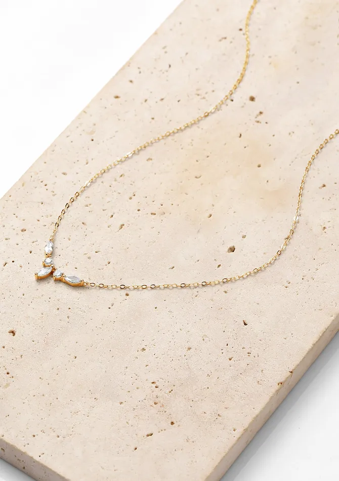 Hey Happiness Necklaces Gemstone Crown Necklace Sterling Silver Hey Happiness Necklaces Gemstone Crown Necklace Sterling Silver