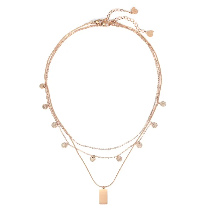 Hey Happiness Necklaces MultiStrand Layered Necklace Look Hey Happiness Necklaces MultiStrand Layered Necklace Look