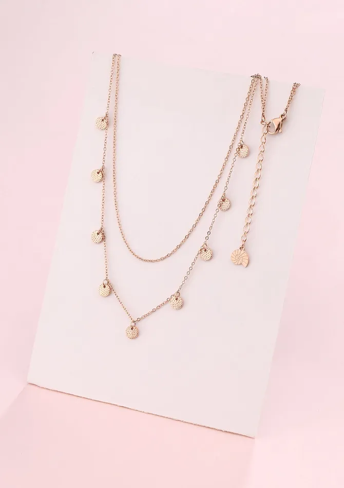 Hey Happiness Necklaces MultiStrand Layered Necklace Look Hey Happiness Necklaces MultiStrand Layered Necklace Look