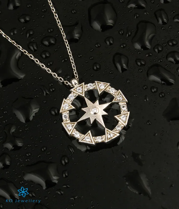 Imported Necklaces The Stellar Silver Necklace