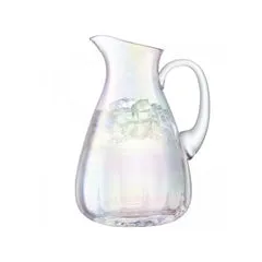 LSA International Necklaces LSA International Pearl Jug 22L Mother Of Pearl Clear Glass