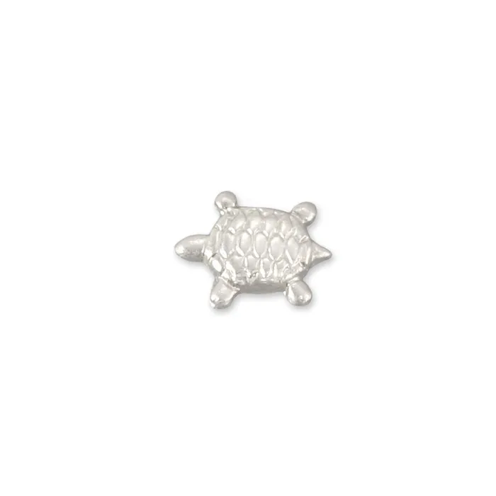 Necklaces AP Sterling Silver Sea Turtle Solderable Accent 68mm 27 x 54mm 21 26 Gauge Pack of 5
