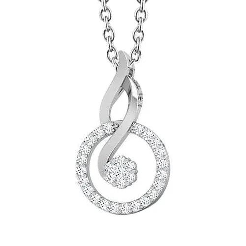Necklaces GB 45 Carats Brilliant Cut Natural Earth Mined Diamonds Pendant Necklace White Gold 14K Necklaces GB 45 Carats Brilliant Cut Natural Earth Mined Diamonds Pendant Necklace White Gold 14K