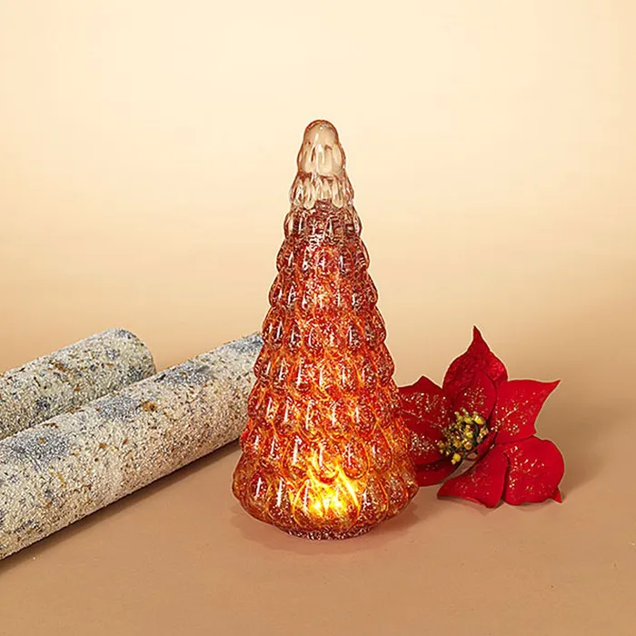 Necklaces Gerson Company BO Lighted Handblown Glass Tree W Timer Gerson Company Necklaces Gerson Company BO Lighted Handblown Glass Tree W Timer Gerson Company