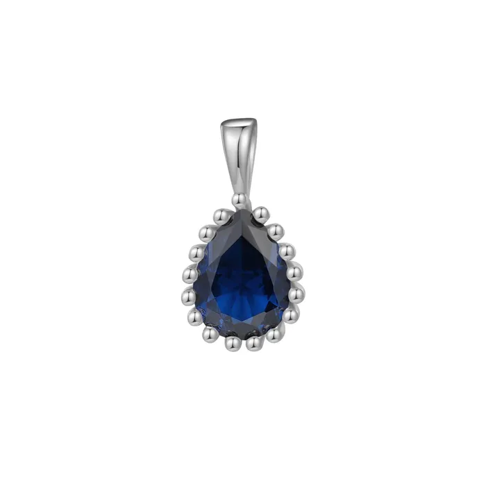 Necklaces Hey Happiness September Sapphire Birthstone Necklace Sterling Silver Necklaces Hey Happiness September Sapphire Birthstone Necklace Sterling Silver