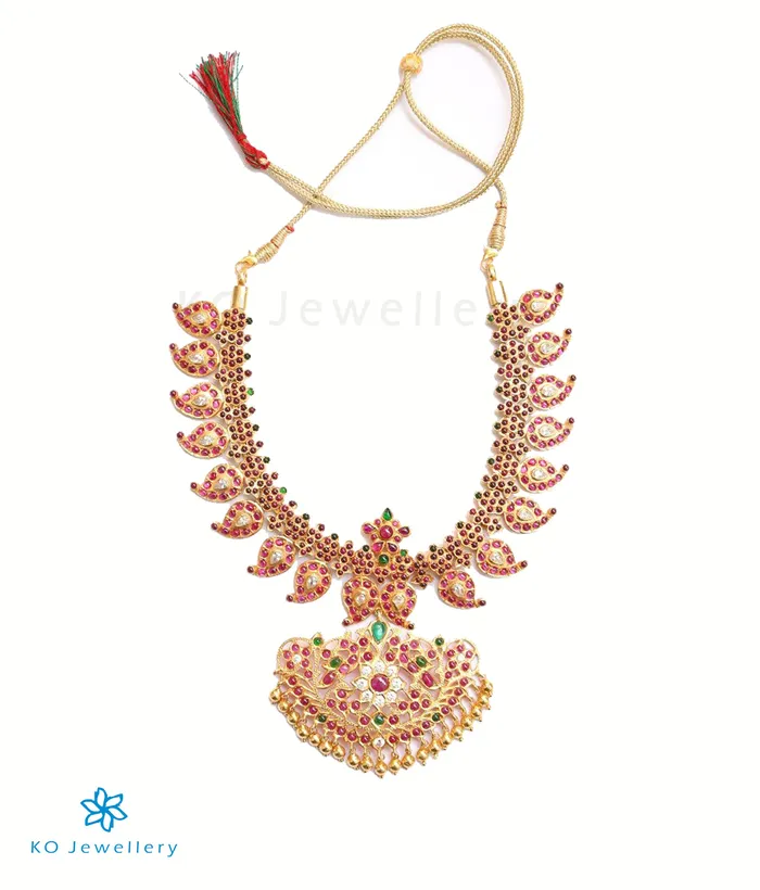 Necklaces Silversmith The Bridal Manga Malai Necklace