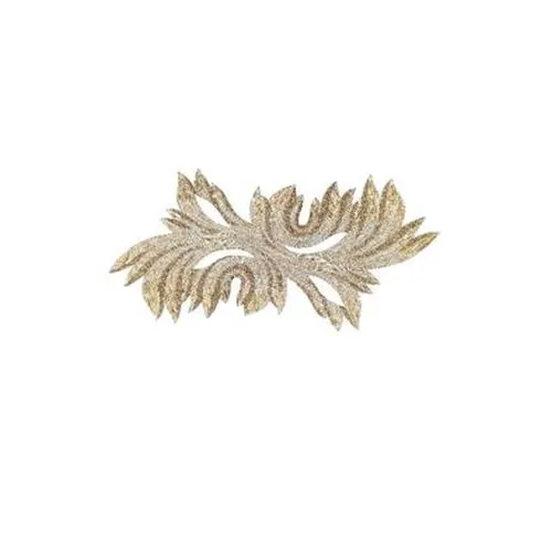 PreStyled Sets Kim Seybert Kim Seybert RayTable Runner Gold and Crystal