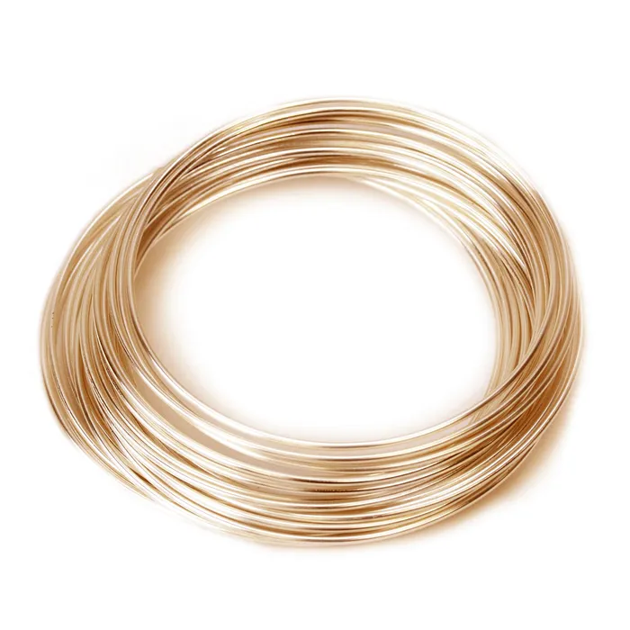 RG PreStyled Sets 24 Gauge Gold Filled Round Dead Soft Wire 14 oz 1375 ft