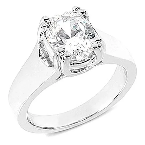 Rings 175 Carats Solitaire Oval Natural Earth Mined Diamond Engagement Ring GB Rings 175 Carats Solitaire Oval Natural Earth Mined Diamond Engagement Ring GB