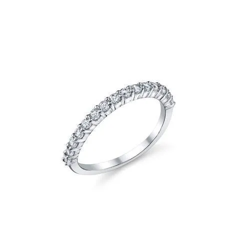 Rings 240 Ct Round Cut Natural Earth Mined Diamond Wedding Half Eternity Band New GB