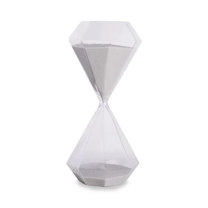 Rings Bey Berk Bey Berk Idris 45 Min Sand Timer Cut Glass Ashen Sand