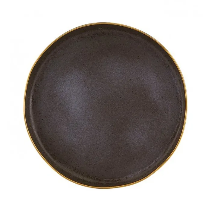 Rings Casa Alegre Gold Stone Round Platter 41 Bronze Casa Alegre