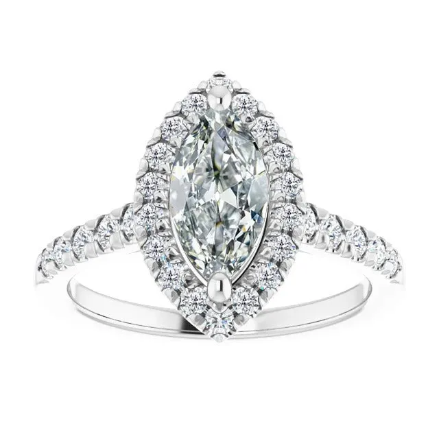 Rings HarryChadEntcom Marquise Old Miner Halo Natural Diamond Ring 250 Carats Rings HarryChadEntcom Marquise Old Miner Halo Natural Diamond Ring 250 Carats