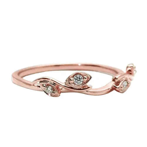 Rings HarryChadEntcom Natural Earth Mined Diamond Band 020 Carats Rose Gold 14K Fancy Jewelry Rings HarryChadEntcom Natural Earth Mined Diamond Band 020 Carats Rose Gold 14K Fancy Jewelry