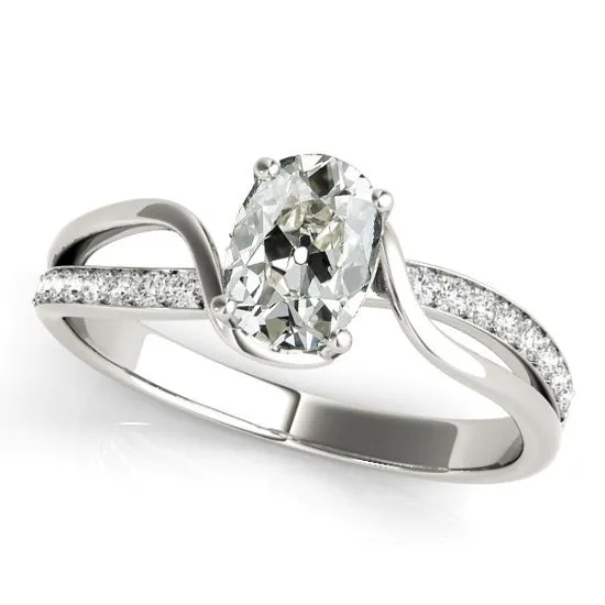 Rings HarryChadEntcom Oval Old Miner Real Natural Earth Mined Diamond Ring Tension Style Split Shank 4 Carats Rings HarryChadEntcom Oval Old Miner Real Natural Earth Mined Diamond Ring Tension Style Split Shank 4 Carats