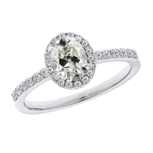 Rings HarryChadEntcom Oval Round Real Diamond Old Mine Cut Halo Anniversary Ring 3 Carats Rings HarryChadEntcom Oval Round Real Diamond Old Mine Cut Halo Anniversary Ring 3 Carats