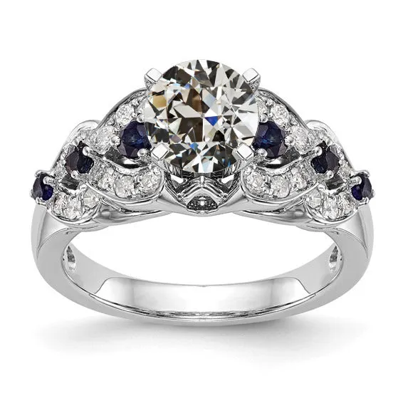 Rings HarryChadEntcom Real Fancy Gemstone Wedding Ring Old Cut Natural Earth Mined Diamond Sapphires 450 Carats Rings HarryChadEntcom Real Fancy Gemstone Wedding Ring Old Cut Natural Earth Mined Diamond Sapphires 450 Carats