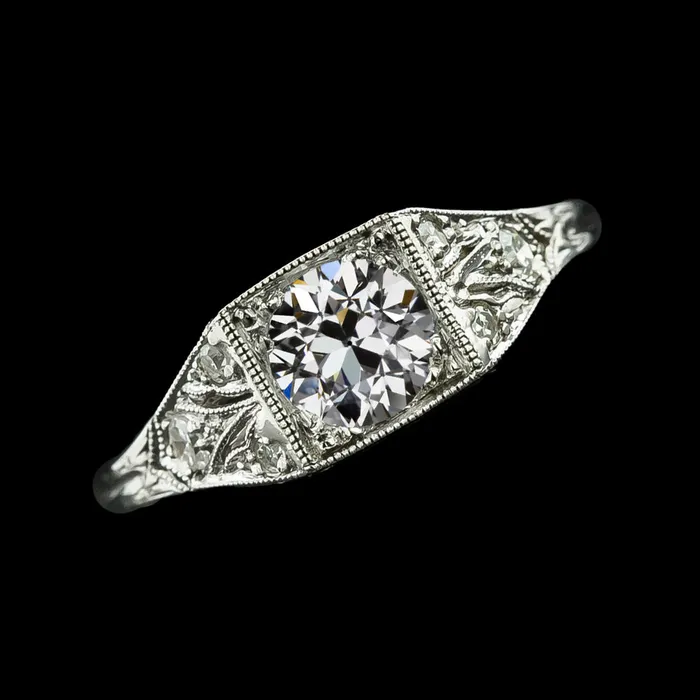 Rings HarryChadEntcom Round Old Miner Real Natural Earth Mined Diamond Wedding Ring 275 Carats Vintage Style Rings HarryChadEntcom Round Old Miner Real Natural Earth Mined Diamond Wedding Ring 275 Carats Vintage Style