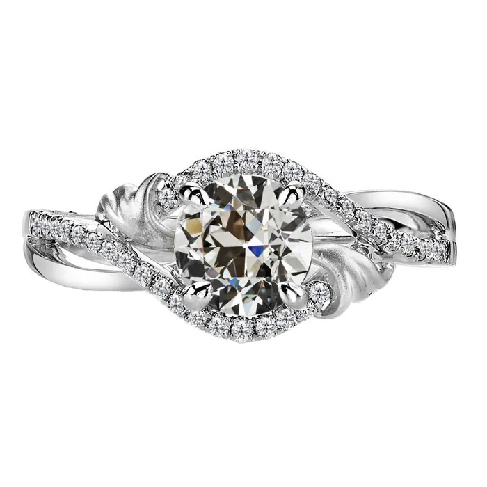 Rings HarryChadEntcom Solitaire With Accent Old Miner Real Diamond Wedding Ring 3 Carats