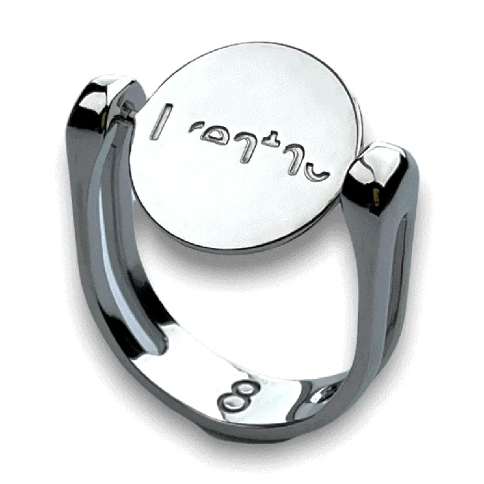 Rings MyCONQUERing Breathe Hidden Word Click n Spin Fidget Ring for Anxiety