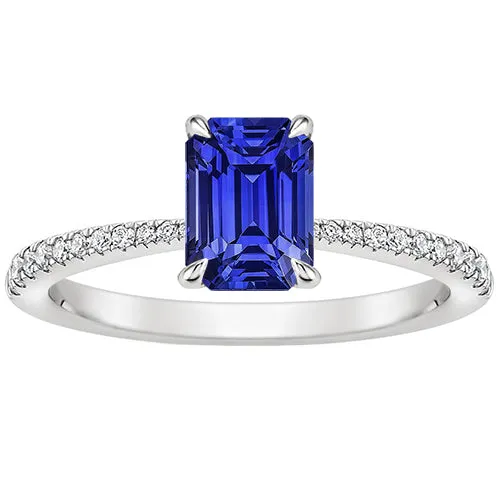Solitaire Ring With Accents Emerald Blue Sapphire Natural Earth Mined Diamond 4 Carats HarryChadEntcom Rings Solitaire Ring With Accents Emerald Blue Sapphire Natural Earth Mined Diamond 4 Carats HarryChadEntcom Rings