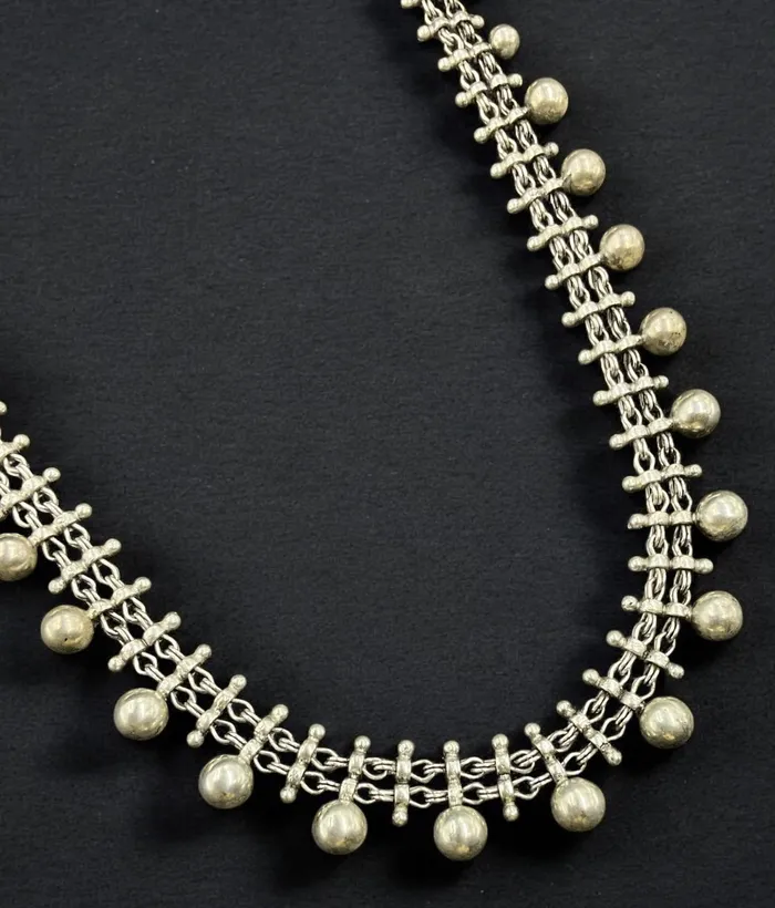 The Likhita Silver Necklace Silversmith Necklaces