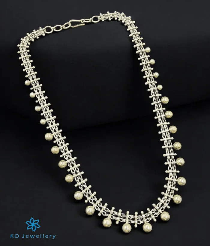 The Likhita Silver Necklace Silversmith Necklaces