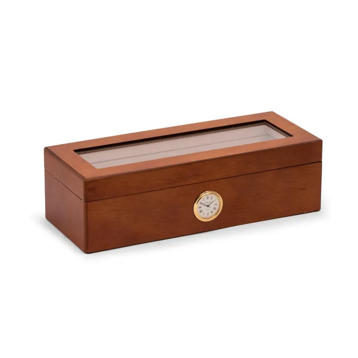 Watches Bey Berk Bey Berk Wood Four Watch Box w Quartz Movement Clock Watches Bey Berk Bey Berk Wood Four Watch Box w Quartz Movement Clock